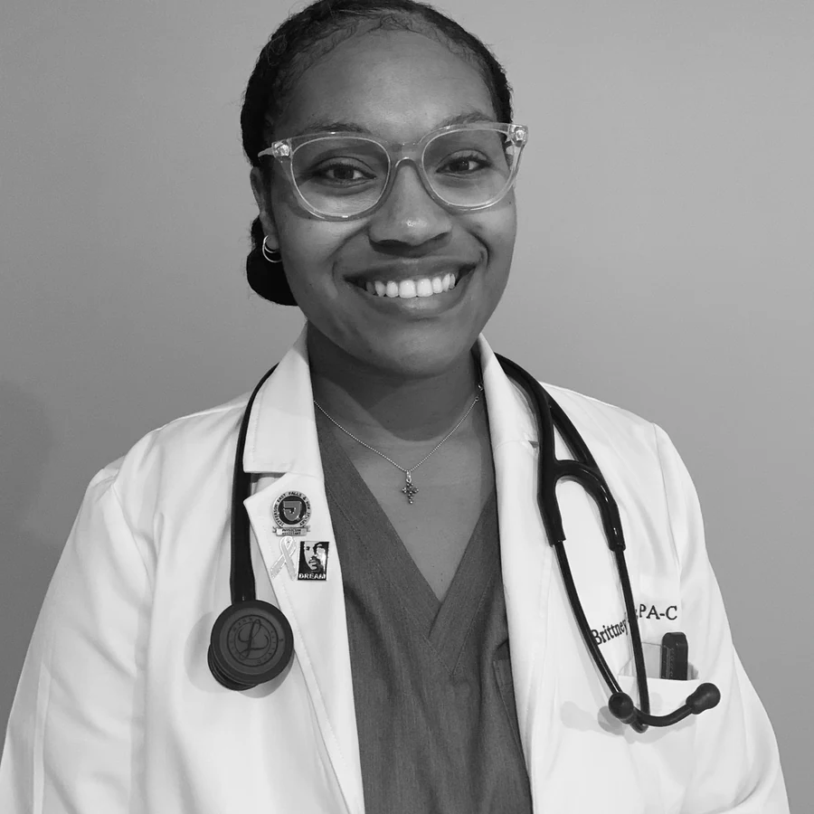 Portrait of Brittney Jones, Physician Assistant and Certified Breastfeeding Specialist